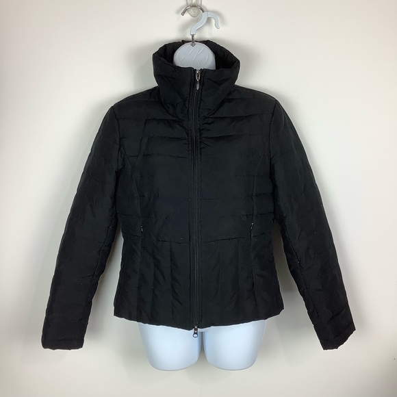 Kenneth Cole Reaction Black Down Filled Puffer Jacket Small
